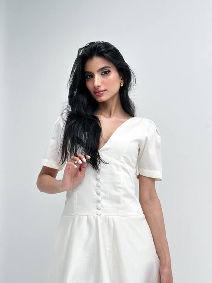 Off-white dress