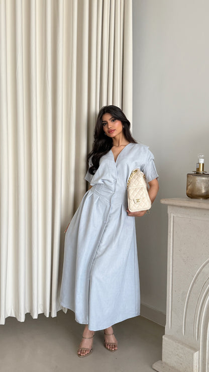 Turkish linen cloud dress