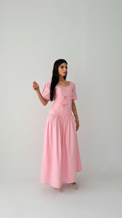 Soft pink dress
