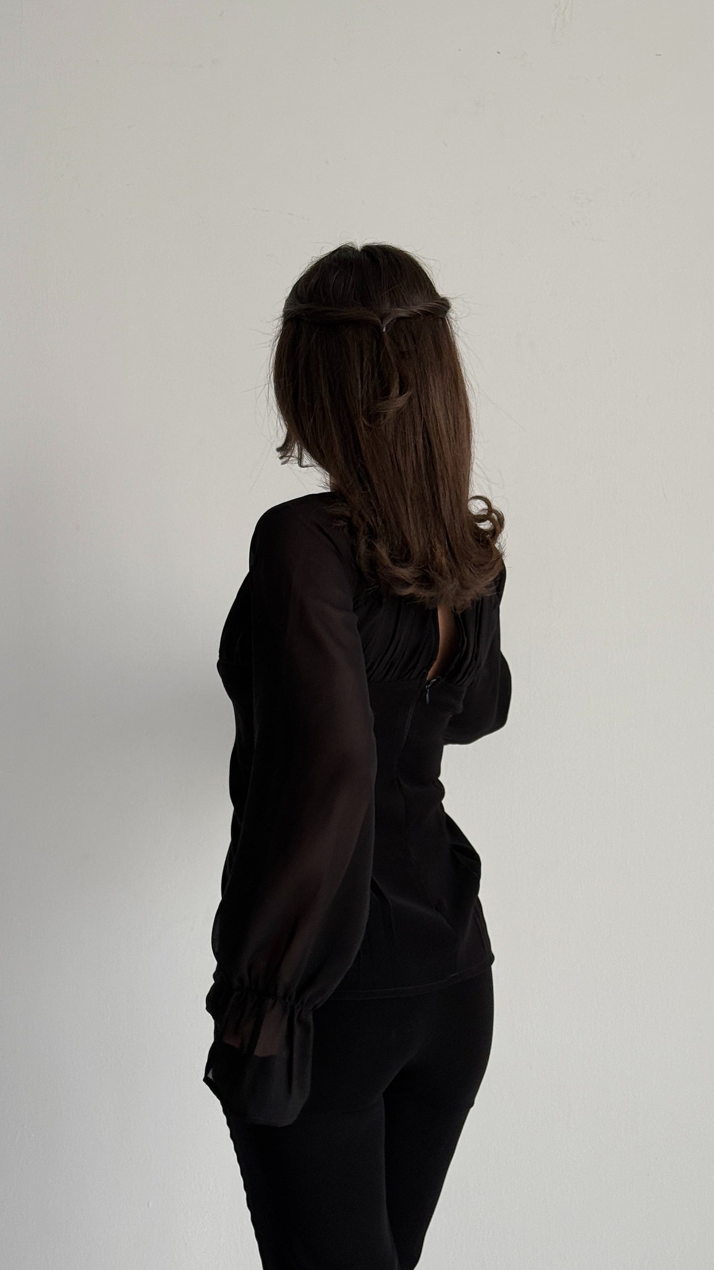 Feminine Chiffon Suit