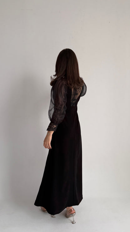 Summer black dress