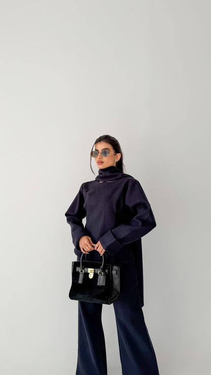 Luxurious women's winter felt set