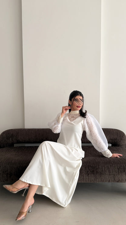 White summer dress