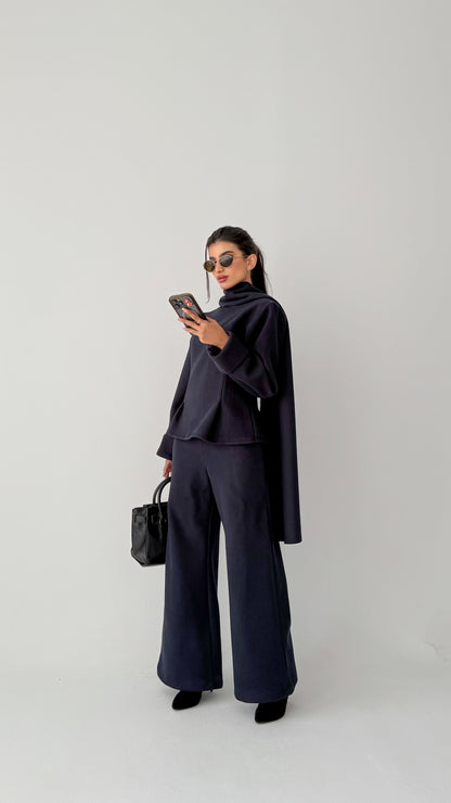 Luxurious women's winter felt set
