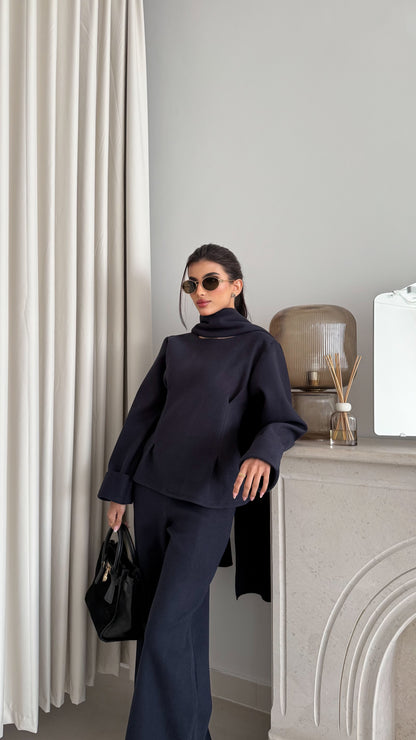 Luxurious women's winter felt set