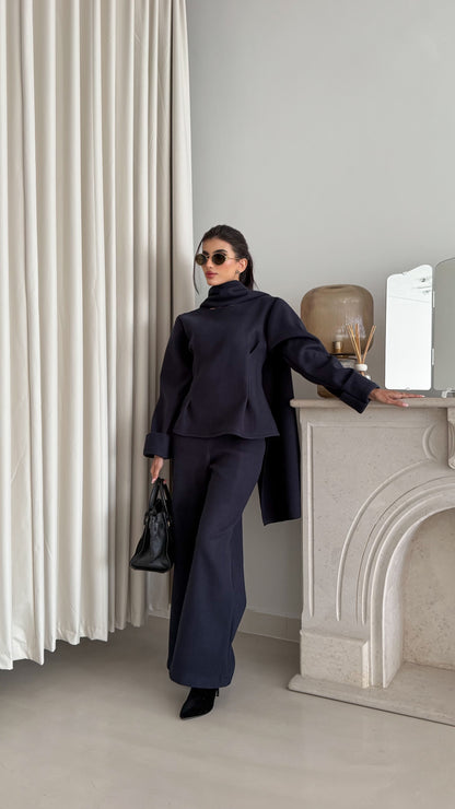 Luxurious women's winter felt set