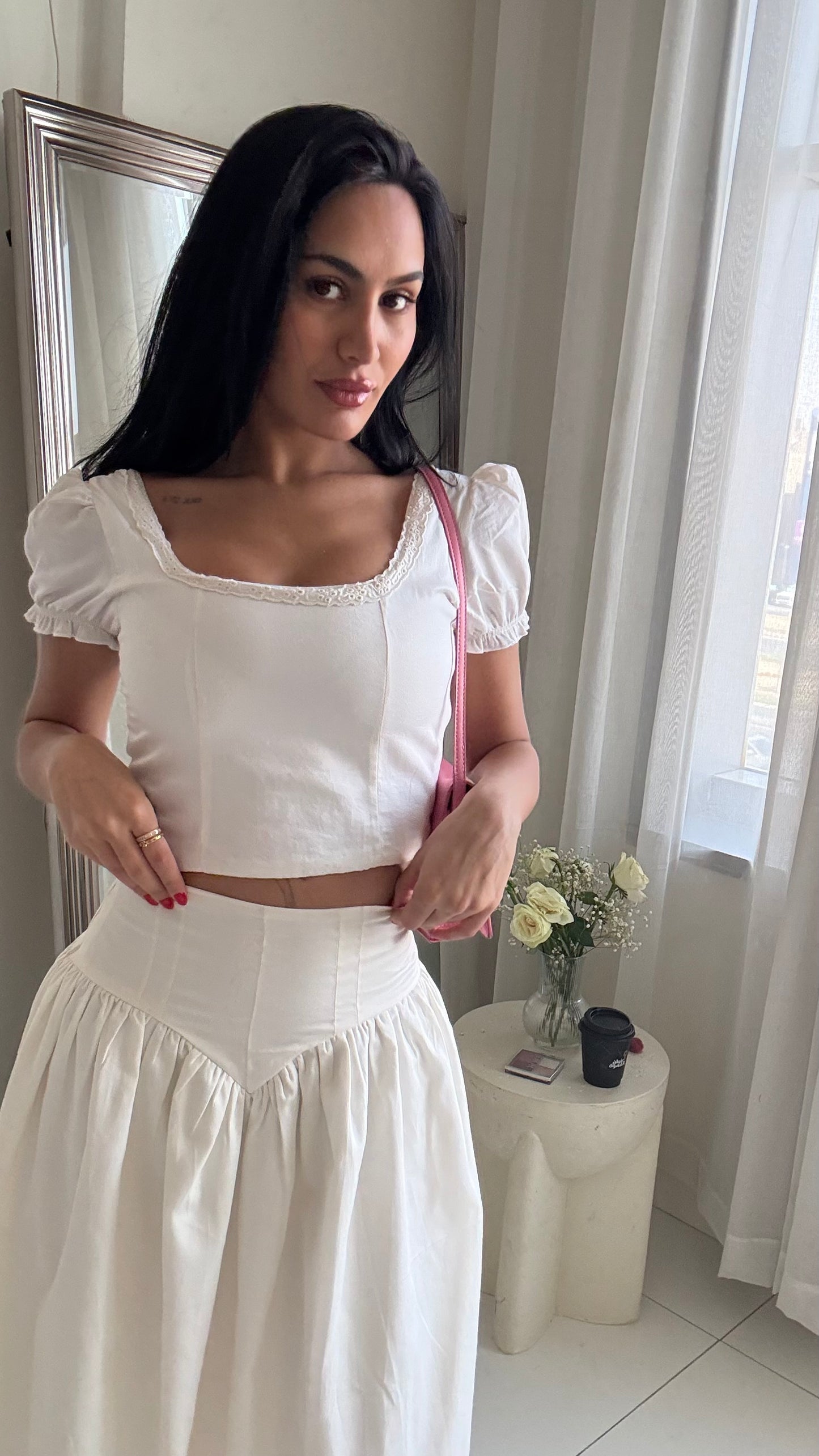 Skirt and top