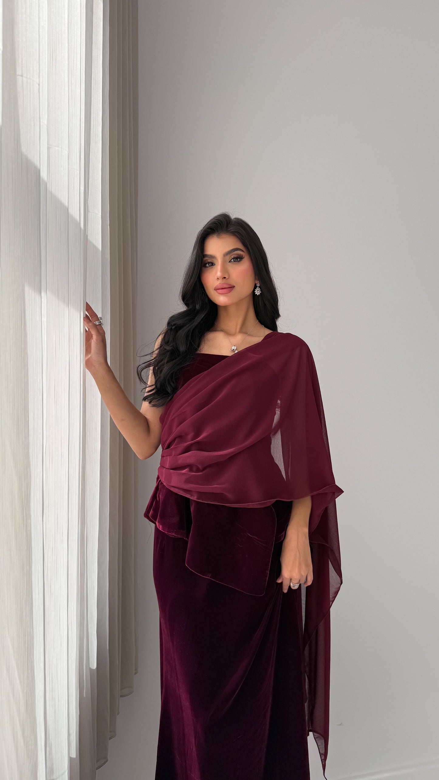 Burgundy set