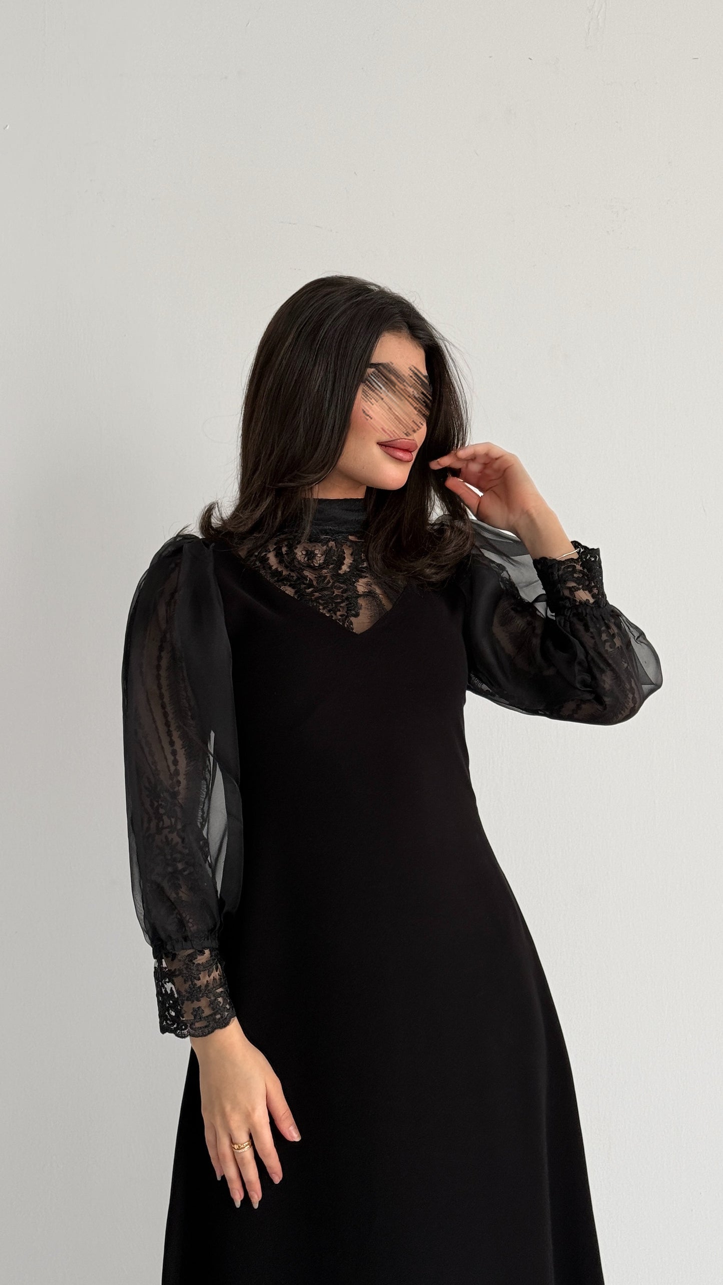 Summer black dress