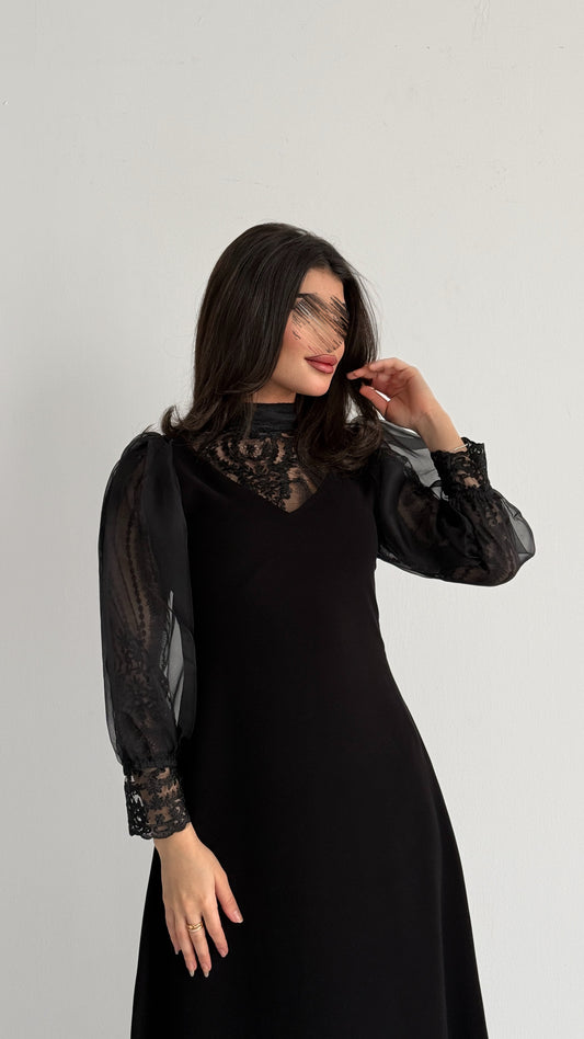 Summer black dress