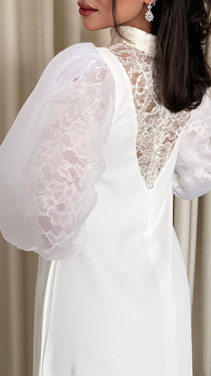White summer dress