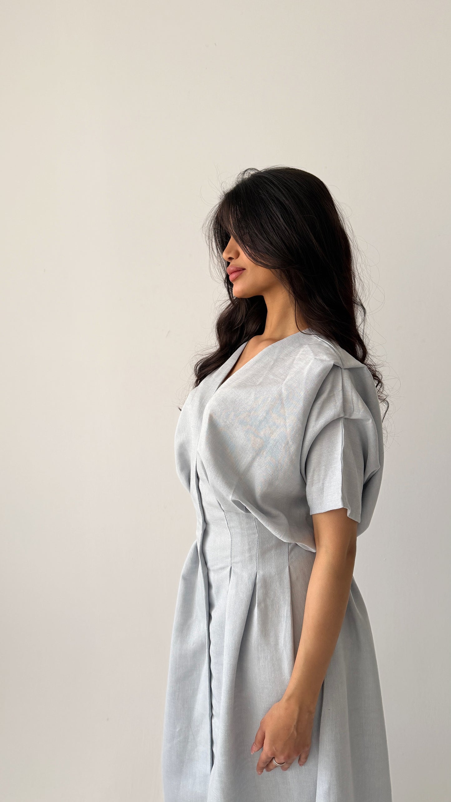 Turkish linen cloud dress