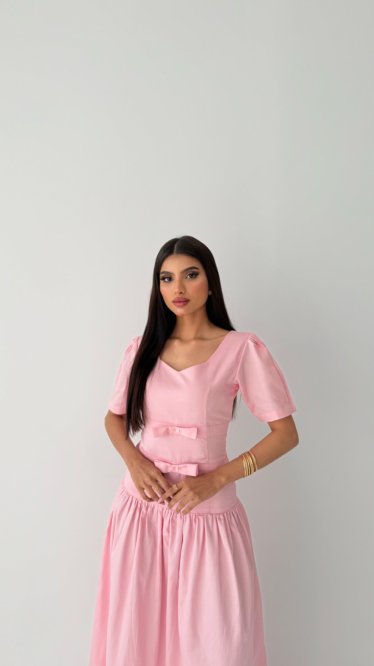 Soft pink dress