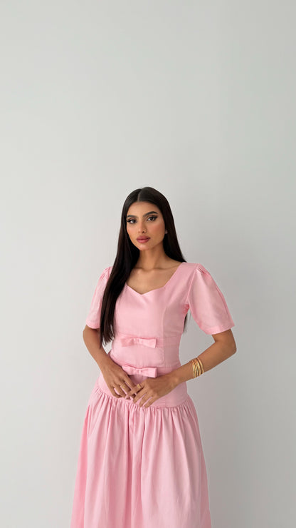 Soft pink dress