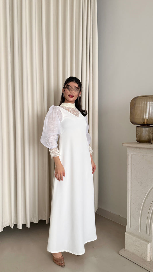 White summer dress