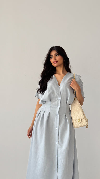 Turkish linen cloud dress