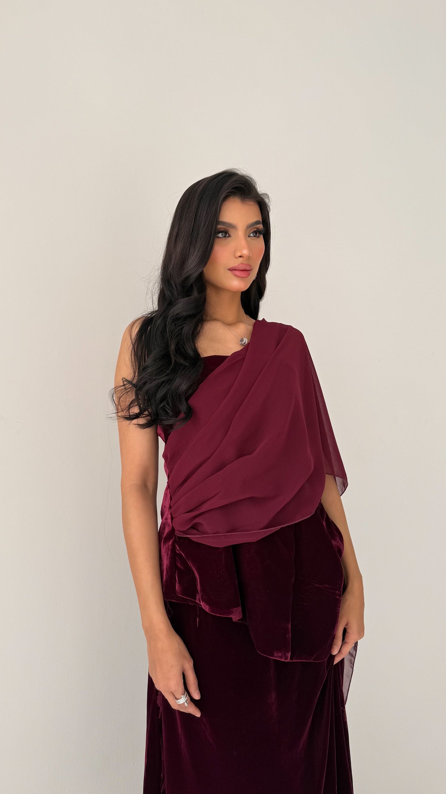 Burgundy set