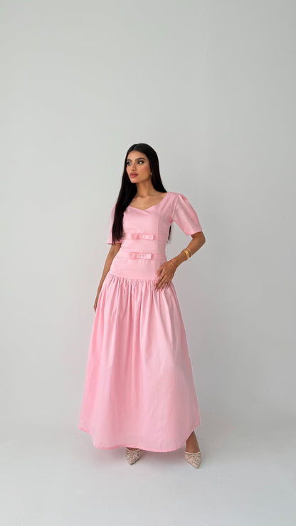 Soft pink dress