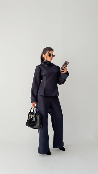Luxurious women's winter felt set