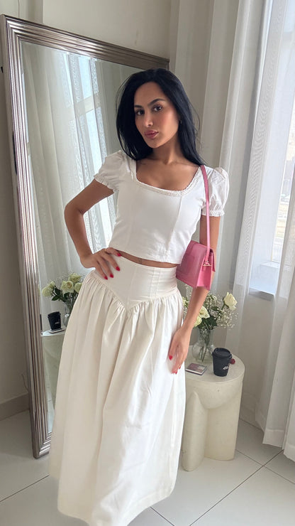 Skirt and top