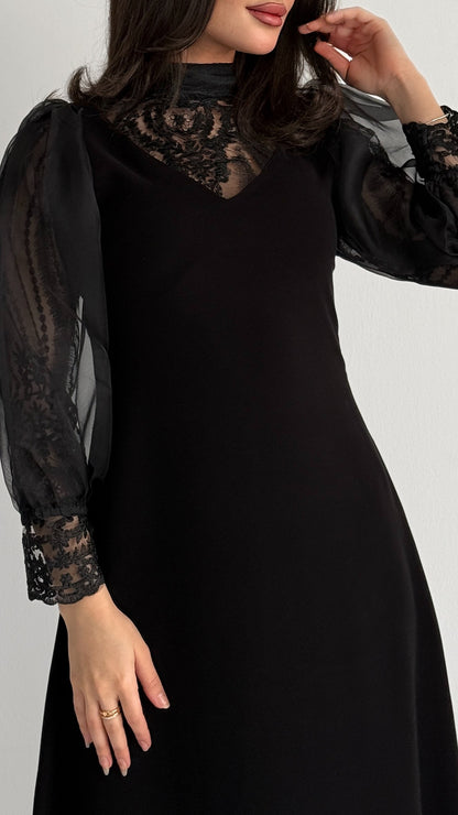 Summer black dress