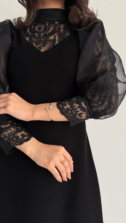 Summer black dress