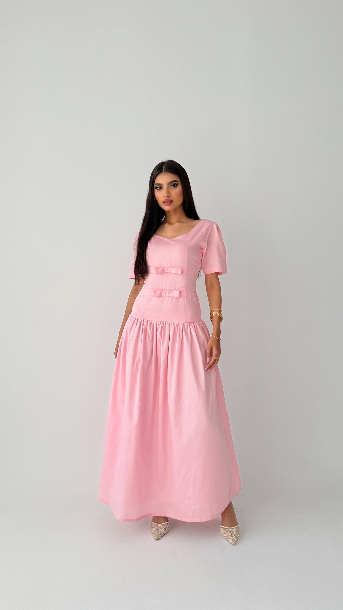 Soft pink dress