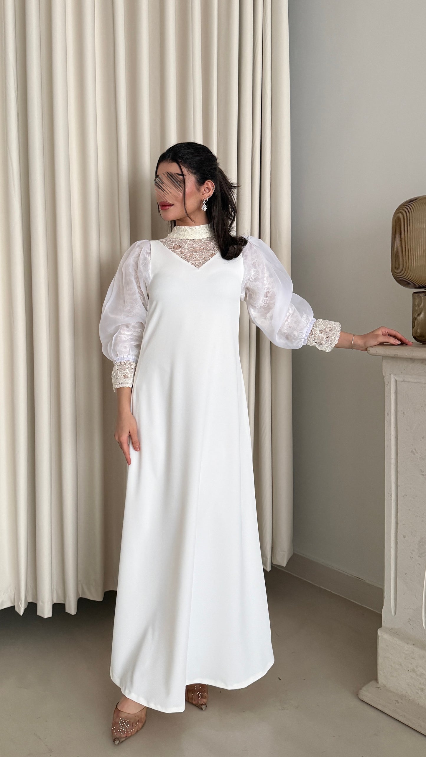 White summer dress