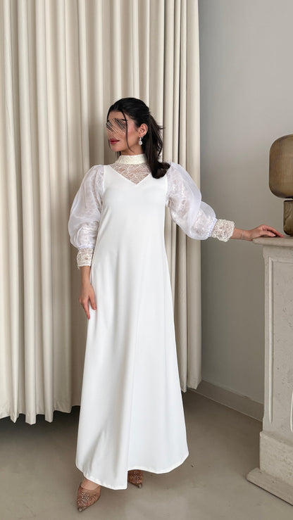 White summer dress